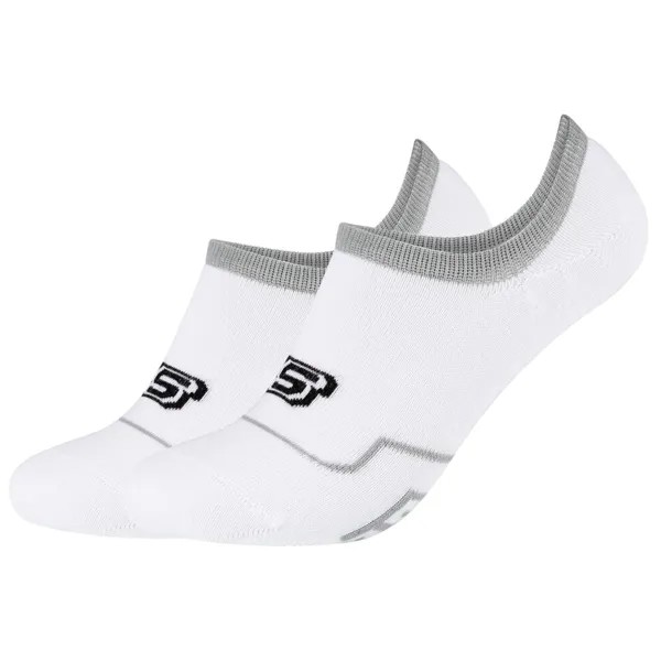 Носки Skechers SK44011 no show 2 шт, белый