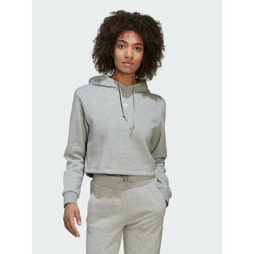 Худи adidas, размер 40 [FR], серый