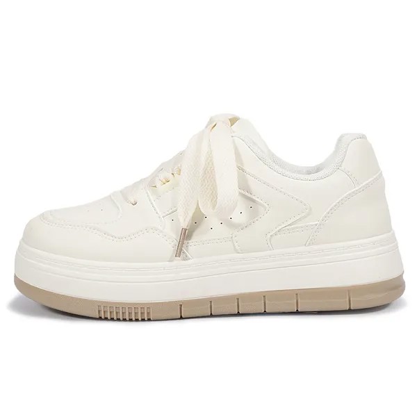 Кроссовки SNXR Lifestyle Shoes Women's Low-top Beige, бежевый