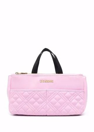 Love Moschino косметичка с верхними ручками