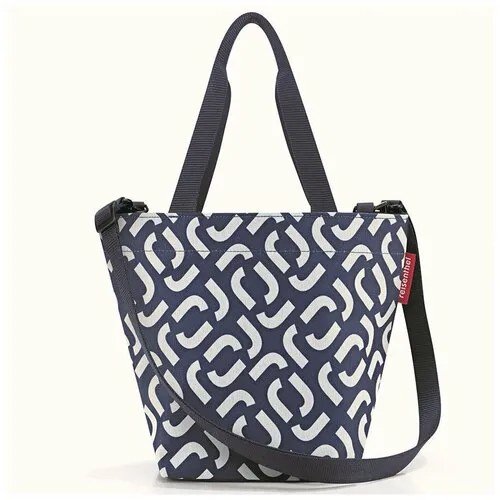 Сумка shopper xs signature navy