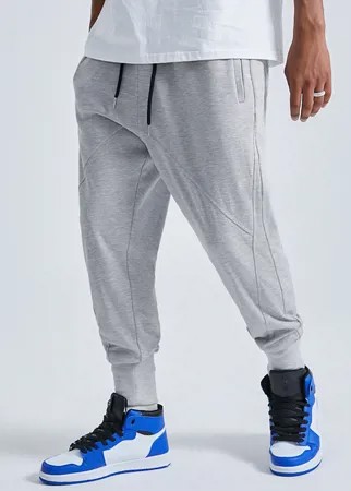 BASICS KOYYE Мужские спортивные однотонные спортивные штаны с кулиской и эластичной резинкой на талии