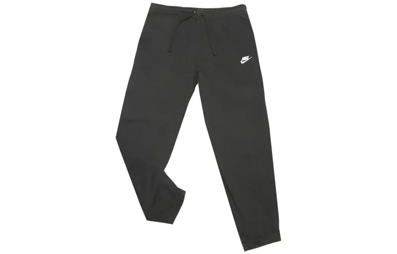 Мужские трикотажные спортивные штаны Nike, цвет Black