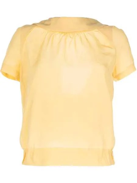 Louis Vuitton шелковая блузка с открытой спиной 2010-х годов