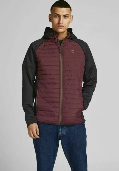 Куртка межсезонная JJEMULTI QUILTED NOOS Jack & Jones, порт рояль