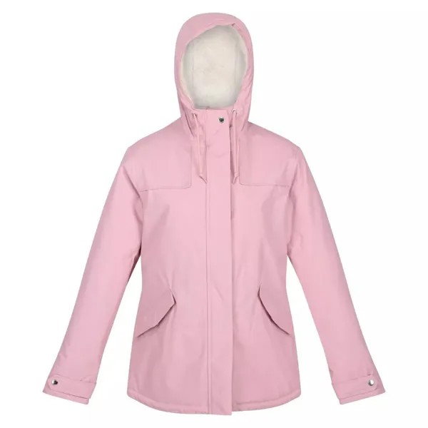 Куртка Regatta Bria Faux Fur Lined Hoodie Rain, розовый