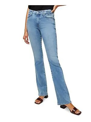 7 FOR ALL MANKIND Женские темно-синие джинсы с застежкой-молнией из хлопковой смеси Easy Care Boot Cut 26