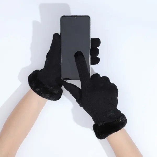 Плюшевые перчатки