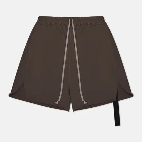 Шорты Rick Owens luxor long boxers, размер l, коричневый