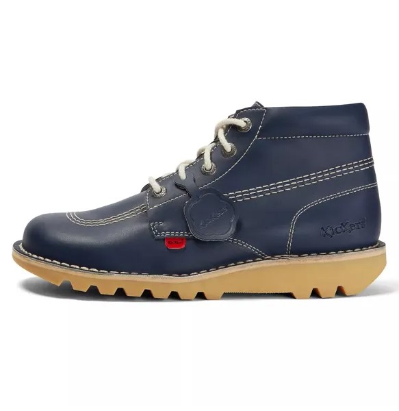 Полуботинки Kickers Hi Vegan Ankle, синий