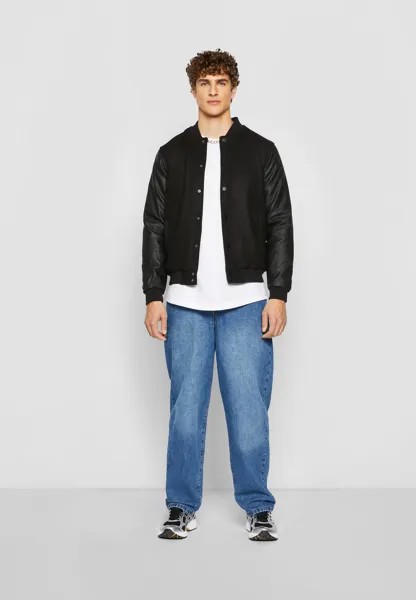 Бомбер Chaquetas Urban Classics OLDSCHOOL COLLEGE, черный