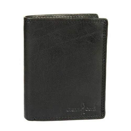 Портмоне Gianni Conti 1077219 black, фактура гладкая, черный