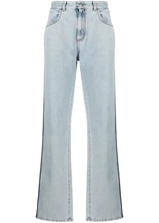 Alexander McQueen прямые джинсы с лампасами