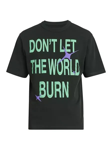 Футболка с круглым вырезом Burn Heron Preston, белый