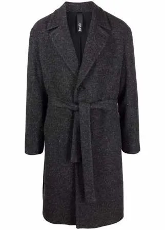 Hevo однобортное пальто с поясом