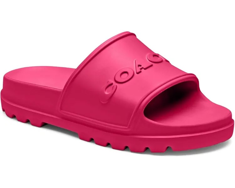 Сандалии COACH Jesse Slide, цвет Dragonfruit