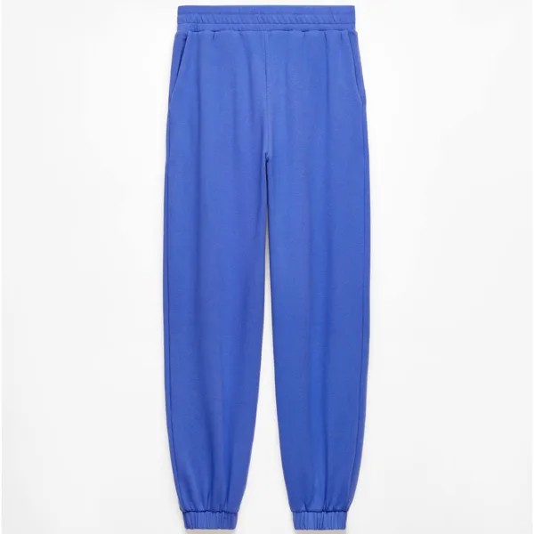 Брюки- джоггеры Oysho Cotton Blend, синий