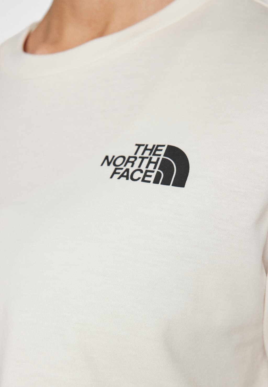 Рубашка с длинным рукавом SIMPLE DOME CROP TEE The North Face, кремовый