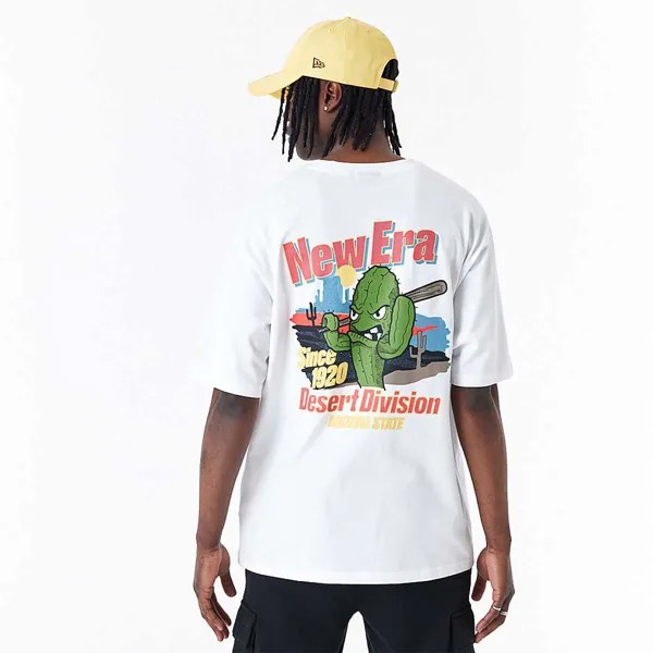 Футболка CHARCTR GRAPHIC OVERSIZED T-SHIRT New Era, цвет Braun