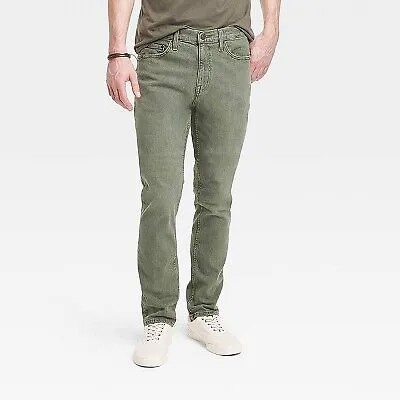 Легкие цветные джинсы Slim Fit для мужчин больших и высоких размеров - Goodfellow - Co Light