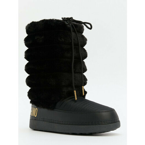 Угги LOVE MOSCHINO, размер 35-36, черный
