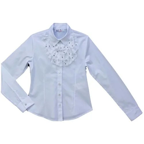 Школьная блуза BADI JUNIOR, размер 122, белый