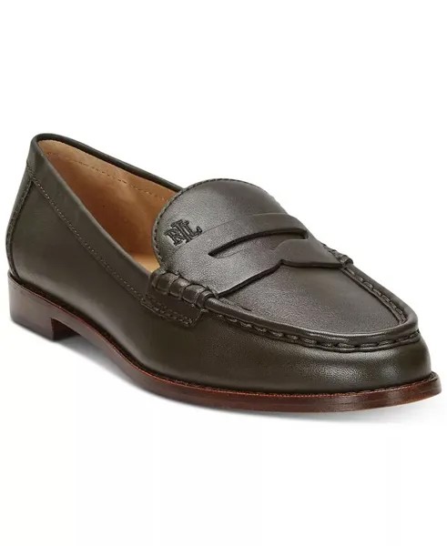 Женские лоферы Wynnie Lauren Ralph Lauren, зеленый
