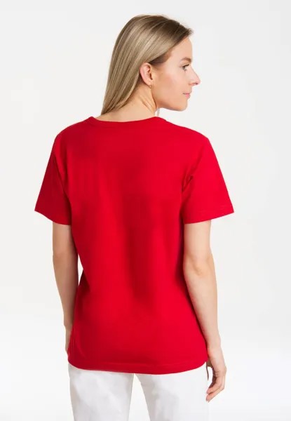 Футболка с принтом SPY VS SPY LOGOSHIRT, цвет rot