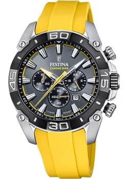 Fashion наручные  мужские часы Festina F20544.7. Коллекция Chrono Bike