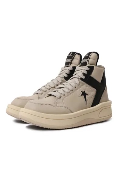 Кожаные кеды DRKSHDW x Converse Turbowpn DRKSHDW