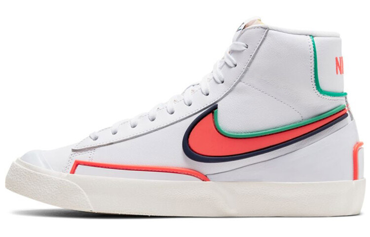 Nike Blazer Mid'77 Infinite женский белый/оранжевый