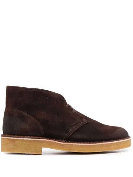 Clarks ботинки дезерты на шнуровке, коричневый