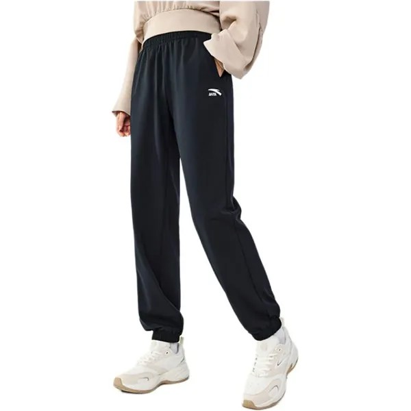 Трикотажные спортивные штаны Life Collection женские черные Anta