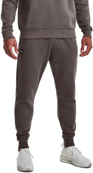 Спортивные брюки мужские Under Armour UA Rival Fleece Joggers серые 2XL