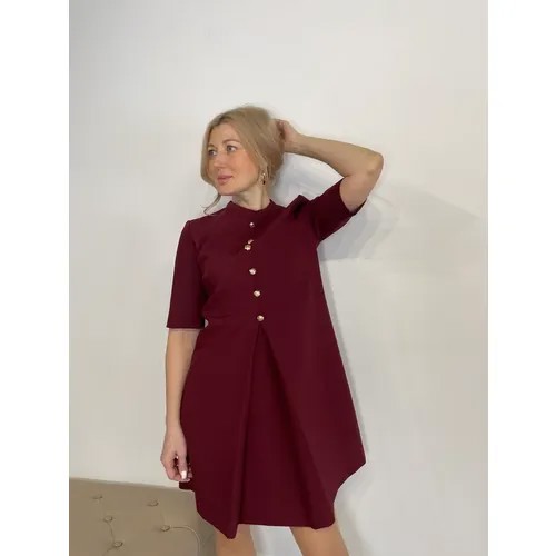 Платье LUISA WANG, размер L, бордовый
