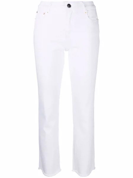 Semicouture high-waist slim-cut trousers