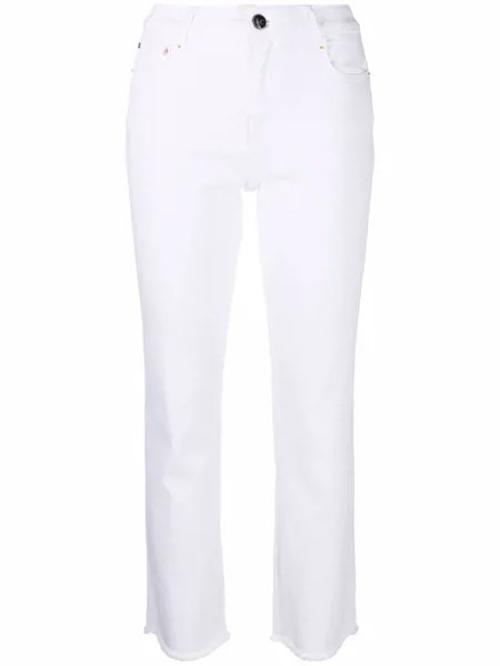 Semicouture high-waist slim-cut trousers