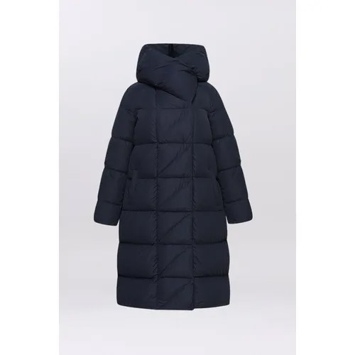 Пальто реглан MADZERINI, размер 44, синий, черный