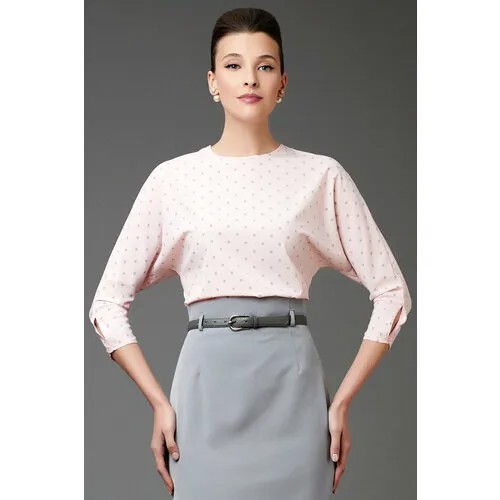 Блуза  Арт-Деко, размер 42, розовый