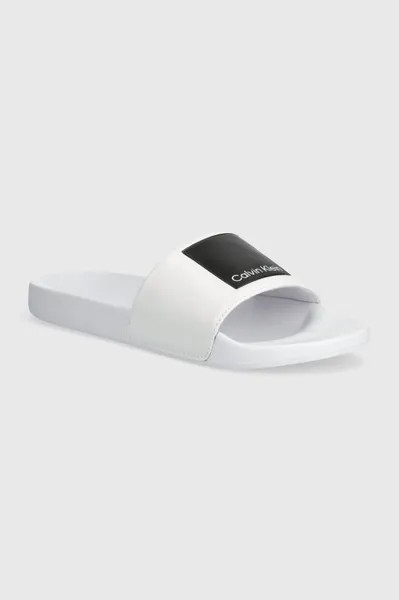 Шлепки Calvin Klein, белый