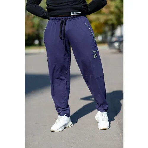Брюки карго Inferno Style Брюки 4 кармана INFERNO style Б-008-000, размер L, синий