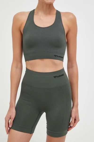 Тренировочные шорты Tif Hummel, зеленый