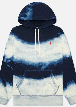 Мужская толстовка Polo Ralph Lauren Garment Dyed Seasonal Fleece, цвет синий, размер S