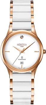 Швейцарские наручные  женские часы Roamer 657.844.49.29.60. Коллекция C-Line