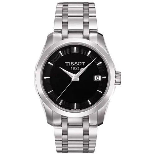 Наручные часы TISSOT T035.210.11.051.00, черный, серебряный