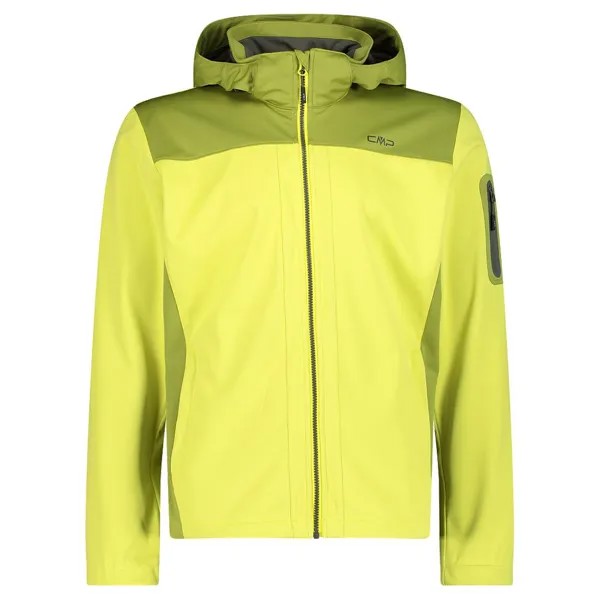 Спортивная куртка CMP Zip Hood 39A5027 softshell, желтый