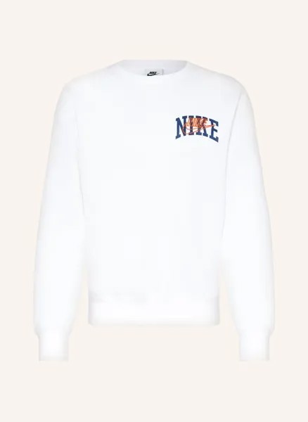 Толстовка nike club Nike, белый