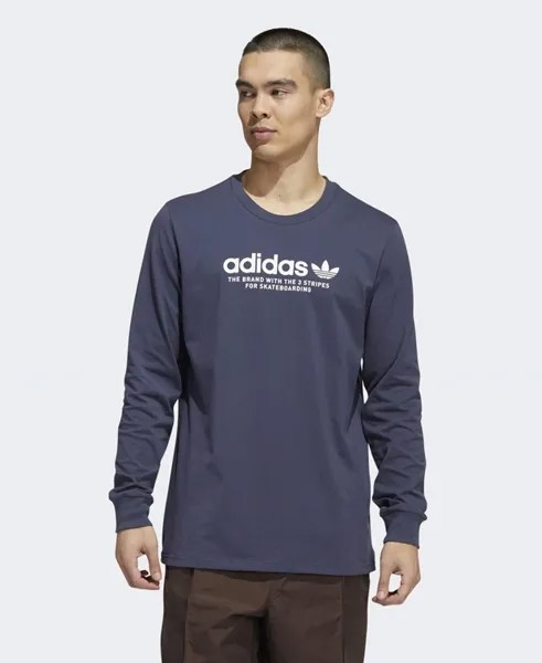 Рубашка с длинным рукавом adidas Originals, синий