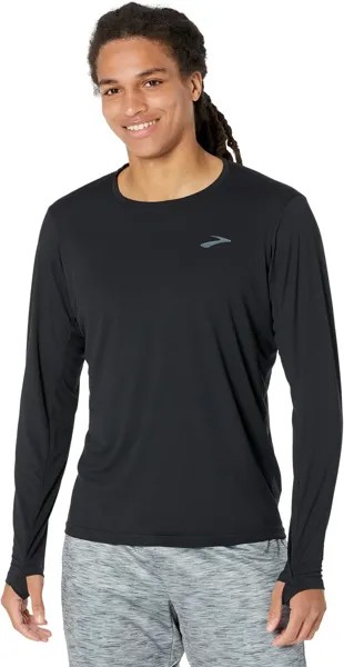 Рубашка Brooks Atmosphere Long Sleeve, черный