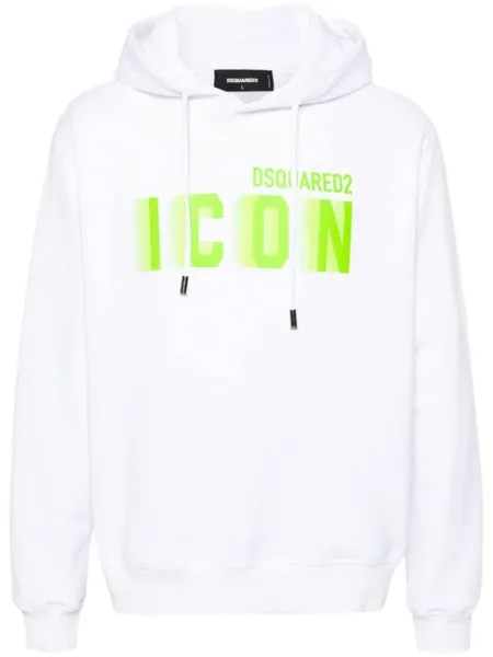 Dsquared2 худи Icon, белый